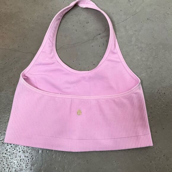 Spiritual Gangster Ribbed Halter Bra - Picture 3 of 6